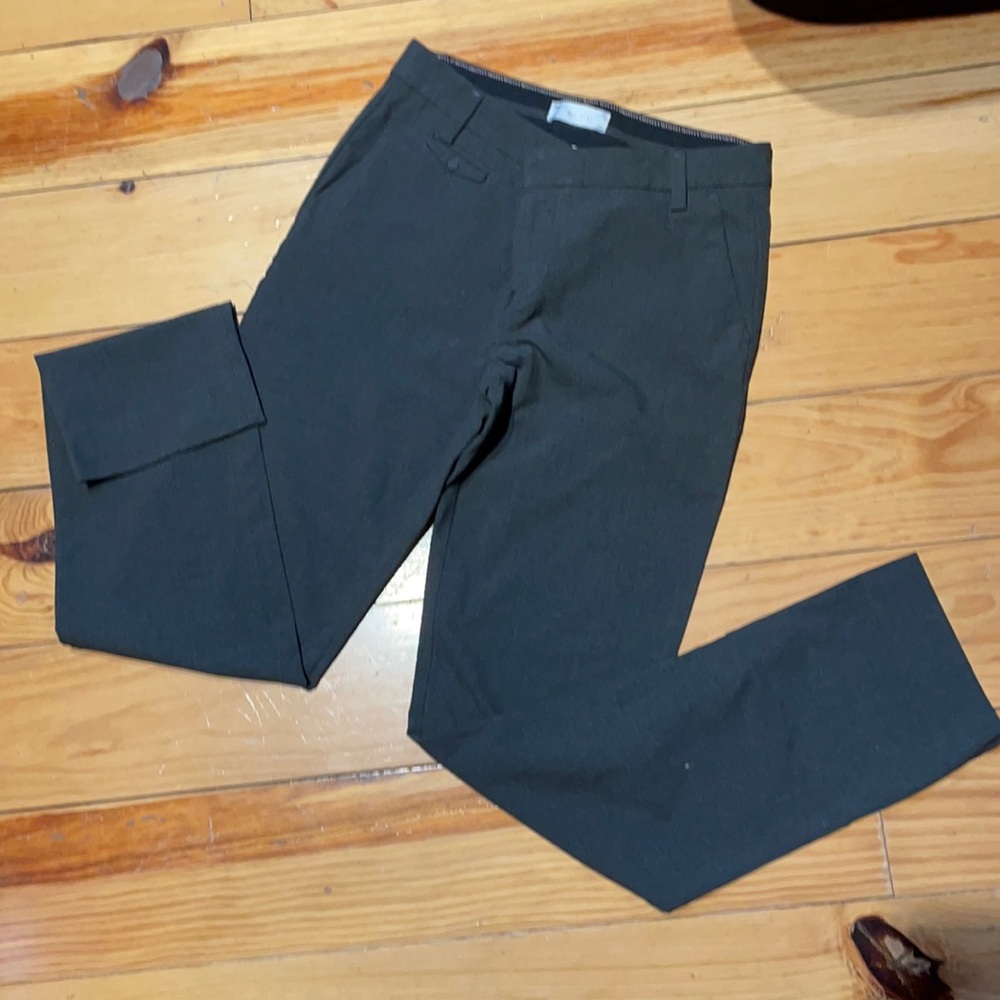 Gap BoyFit  dress pants. Grey shadow plaid